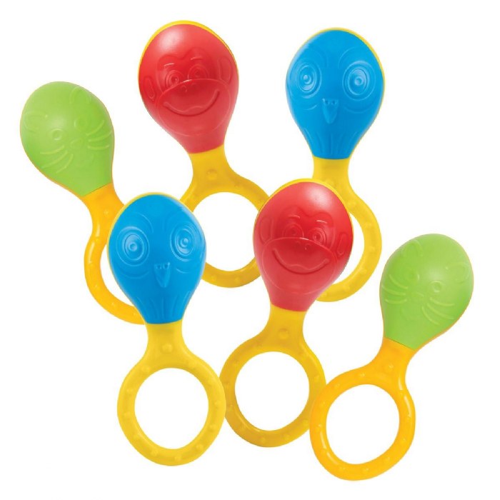 Primary Image of Baby Maraca - Set of 6