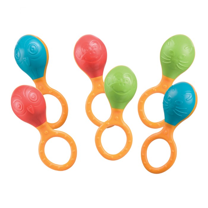 Alternate Image #1 of Baby Maraca - Set of 6