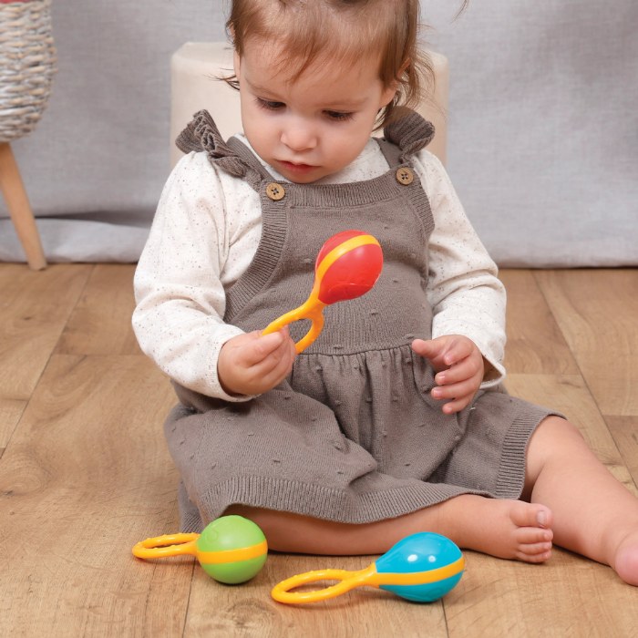 Alternate Image #1 of Baby Maraca - Set of 6