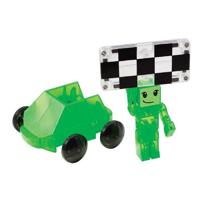 Alternate Image #1 of MAGNA-TILES&reg; Downhill Duo - 40 Piece Set