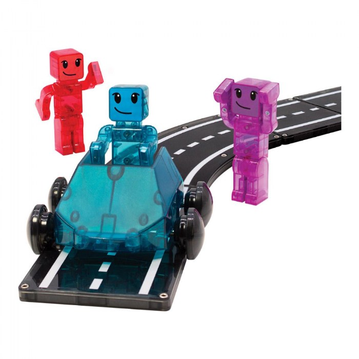 Alternate Image #1 of MAGNA-TILES&reg;F Dashers - 6 Piece Set