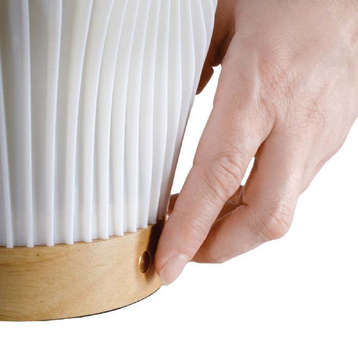 Alternate Image #1 of Spiral Swirl Cordless Lamp