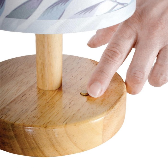 Alternate Image #1 of Blue Fern Cordless Lamp