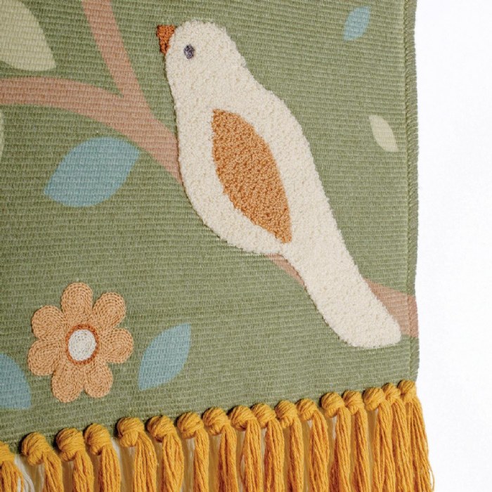 Alternate Image #1 of Bird Woven Tapestry