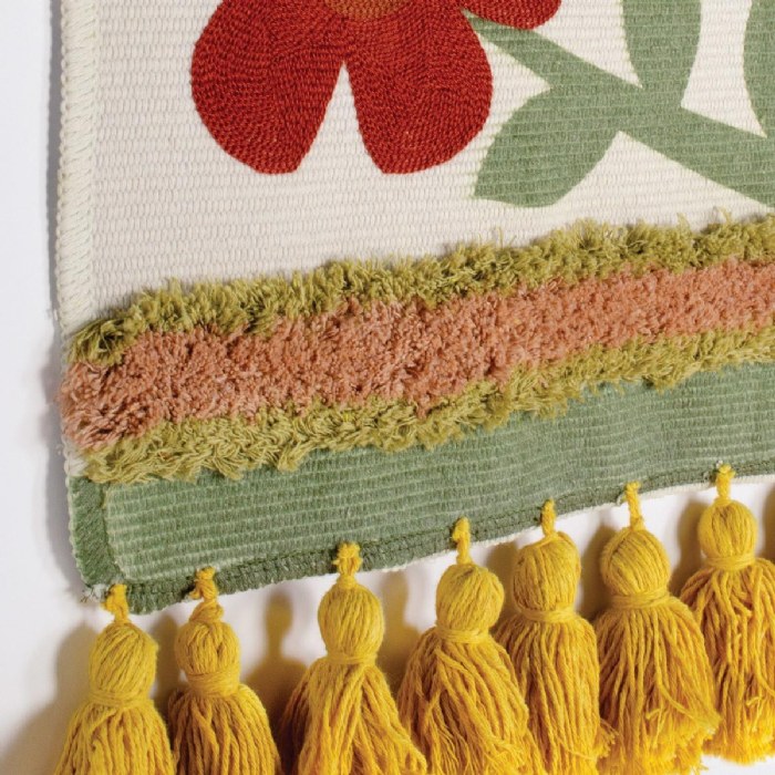 Alternate Image #1 of Butterfly Woven Tapestry