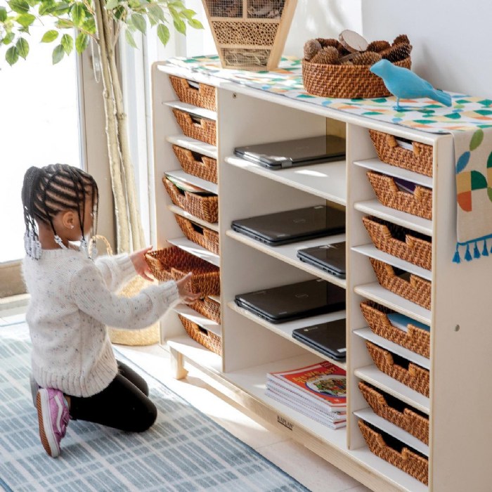 Alternate Image #1 of Sense of Place Rattan Storage Tote - Set of 4