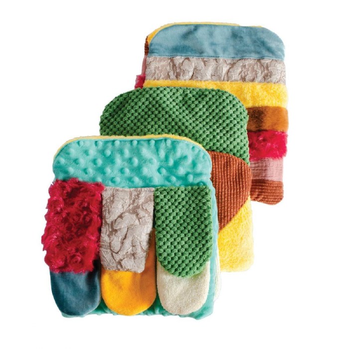 Primary Image of Crinkle Pockets - Rainbow - Set of 3