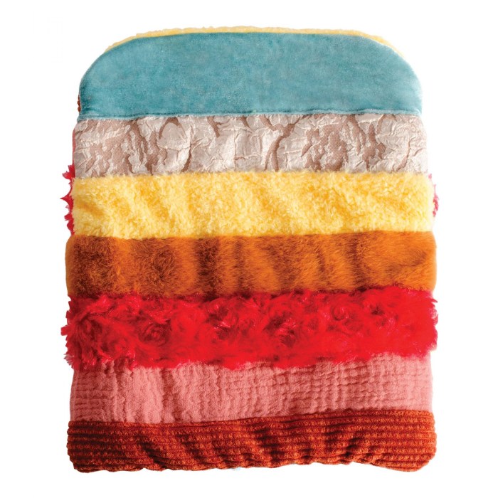 Alternate Image #1 of Crinkle Pockets - Rainbow - Set of 3