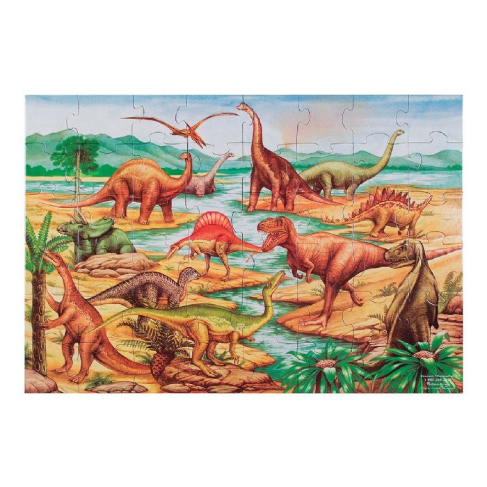 Primary Image of Dinosaur Floor Puzzle 48 PCS