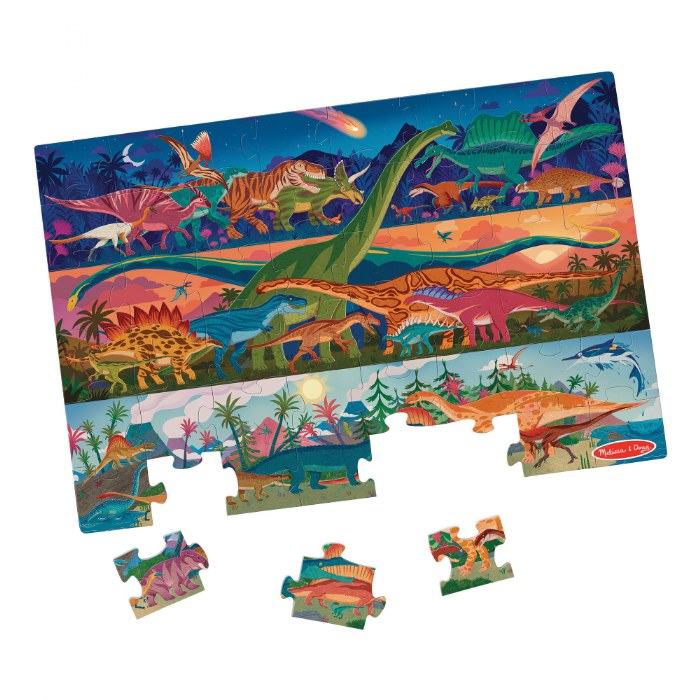 Alternate Image #1 of Dinosaur Floor Puzzle 48 PCS