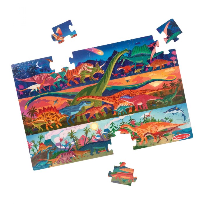 Alternate Image #1 of Dinosaur Floor Puzzle 48 PCS
