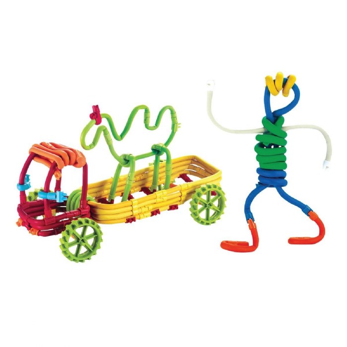 Alternate Image #1 of Spaghetteez Flexible Construction & Building Set - 100 Pieces