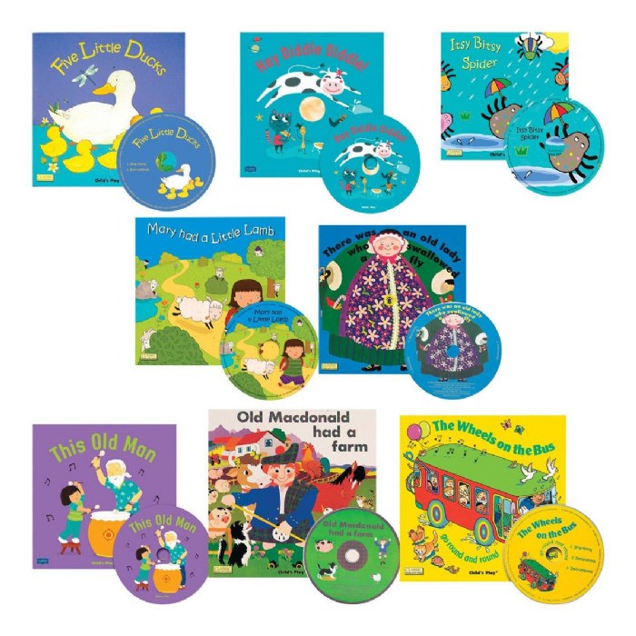 Primary Image of Rhythm and Rhyme Book & CDs - Set of 8