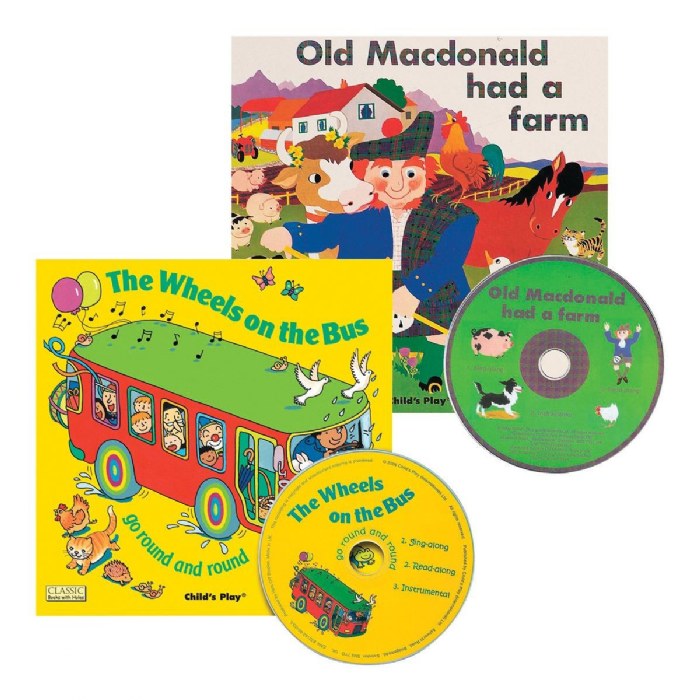 Alternate Image #1 of Rhythm and Rhyme Book & CDs - Set of 8