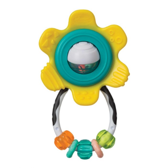 Alternate Image #1 of Teethimal Pop Pals with Spin & Rattle Teether
