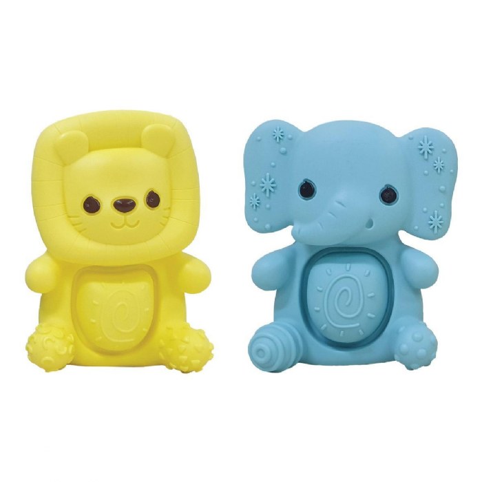 Alternate Image #1 of Teethimal Pop Pals with Spin & Rattle Teether