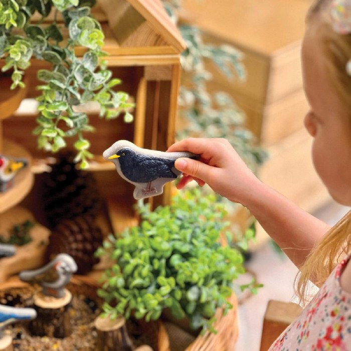 Alternate Image #1 of Sensory Play Stones: Birds - 8 Pieces