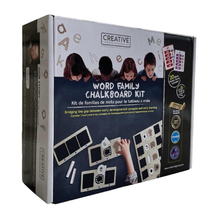 Alternate Image #1 of Word Family Chalkboard-Based Kit