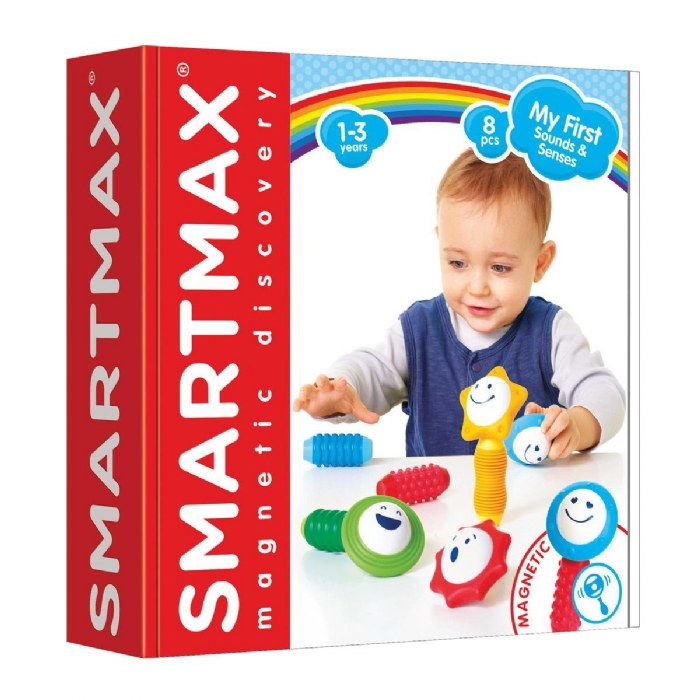 Alternate Image #1 of SmartMax&reg; My First Sounds & Senses Magnetic Discovery Building Set