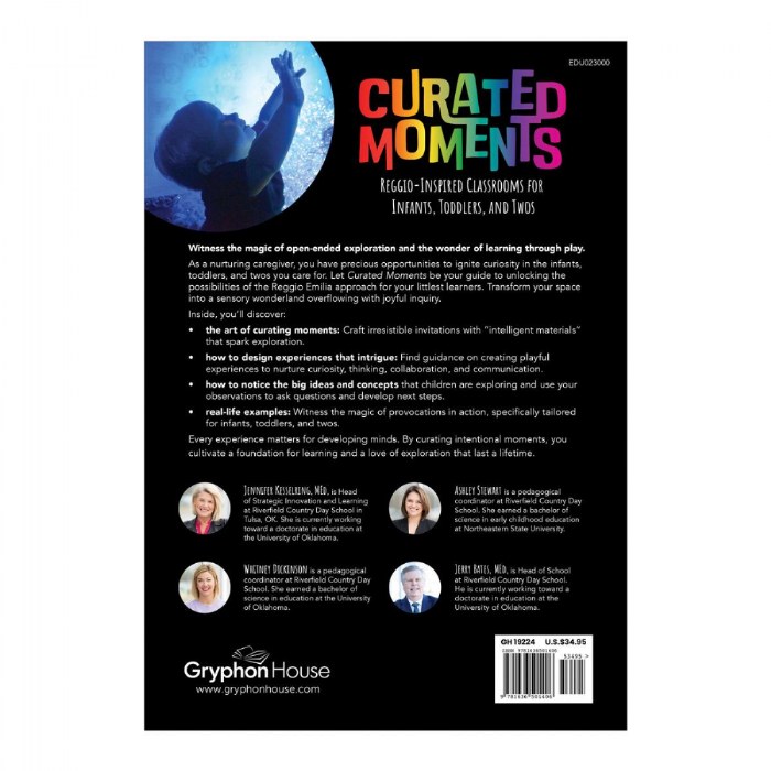 Alternate Image #1 of Curated Moments: Reggio-Inspired Classrooms for Infants, Toddlers, and Twos - Paperback