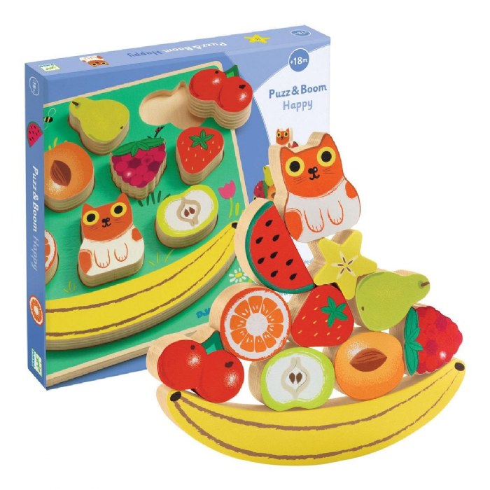 Alternate Image #1 of Wooden Puzzle & Stacking - Set of 3 Puzzle Boards