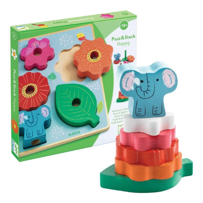 Alternate Image #1 of Wooden Puzzle & Stacking - Set of 3 Puzzle Boards