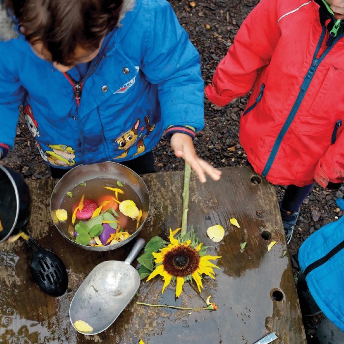Alternate Image #1 of Sensory Play Stones: Flowers - 8 Pieces