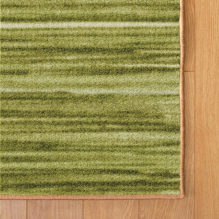 Alternate Image #1 of Sense of Place Nature's Stripes Carpet - Green - Rectangle