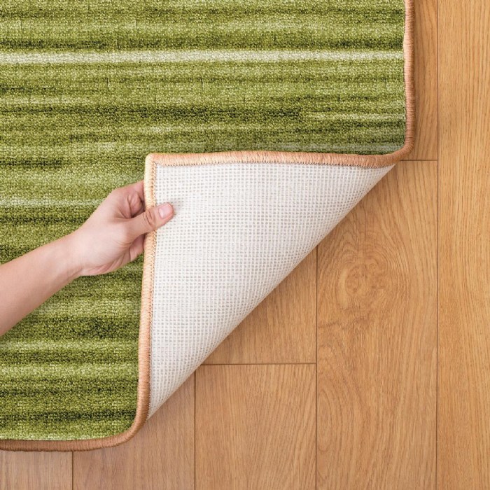 Alternate Image #1 of Sense of Place Nature's Stripes Carpet - Green - Rectangle