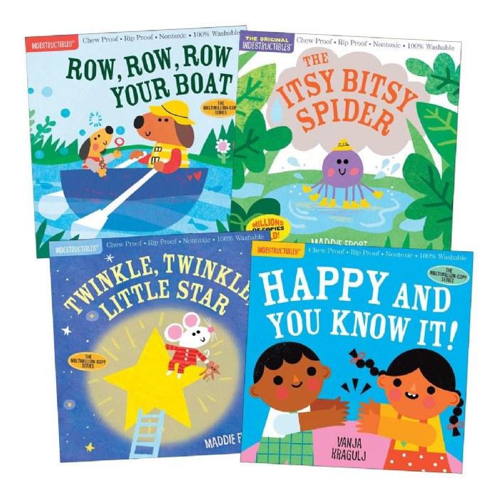 Primary Image of Indestructibles Nursery Rhyme Books - Set of 4