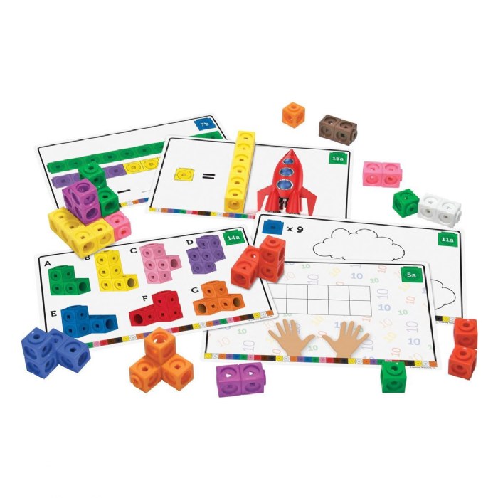 Alternate Image #1 of MathLink&reg; Cubes Early Math Activity Set