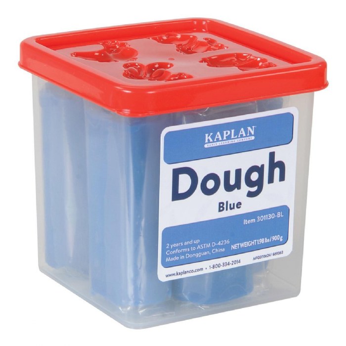 Alternate Image #1 of Kaplan Dough Classic Colors - Set of 6 - 1.98 lb Containers