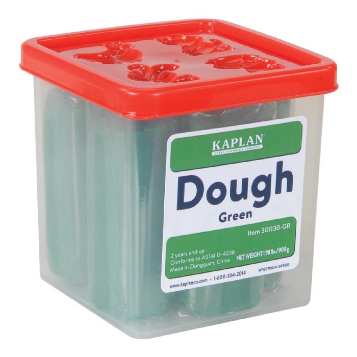 Alternate Image #1 of Kaplan Dough Classic Colors - Set of 6 - 1.98 lb Containers