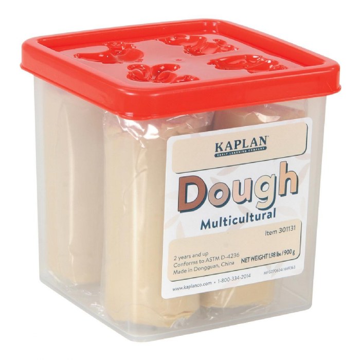 Alternate Image #1 of Kaplan Multicultural Dough - Set of 6 - 1.98 lb Containers