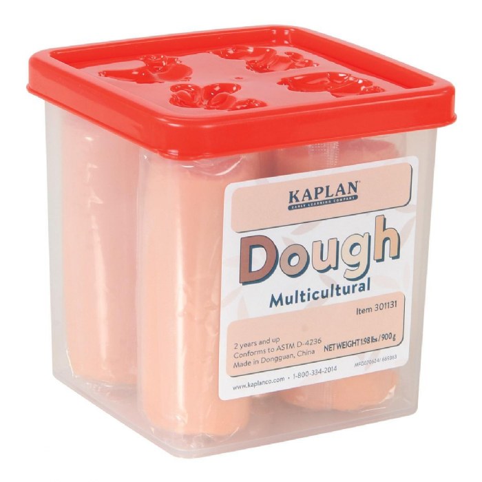 Alternate Image #1 of Kaplan Multicultural Dough - Set of 6 - 1.98 lb Containers