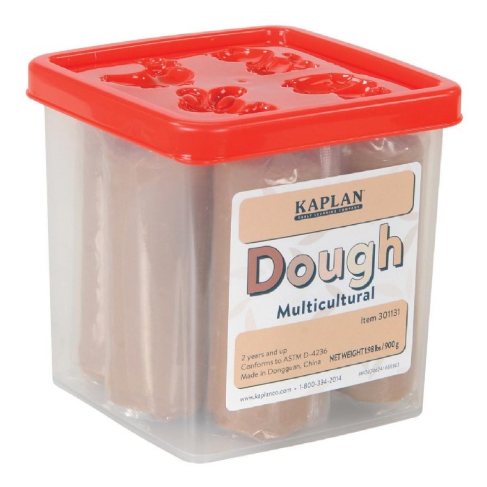 Alternate Image #1 of Kaplan Multicultural Dough - Set of 6 - 1.98 lb Containers