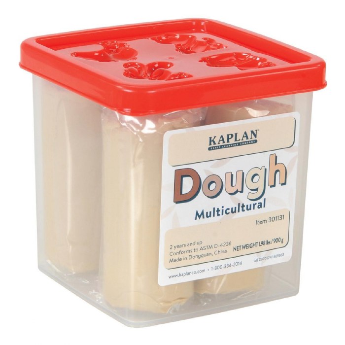 Alternate Image #1 of Kaplan Multicultural Dough - Set of 6 - 1.98 lb Containers