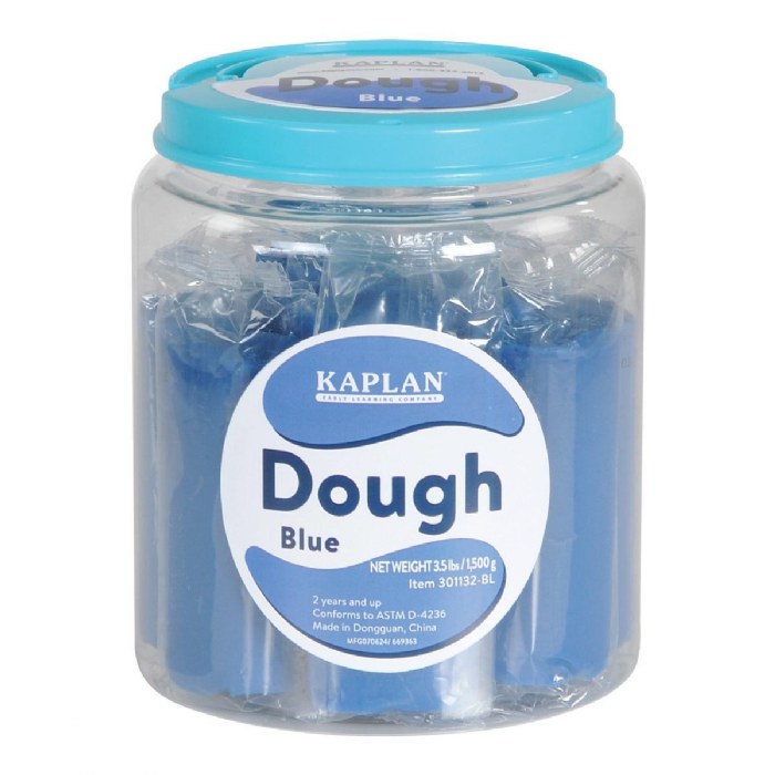 Alternate Image #1 of Kaplan Dough Custom Colors - Set of 10 - 3.5 lb Containers