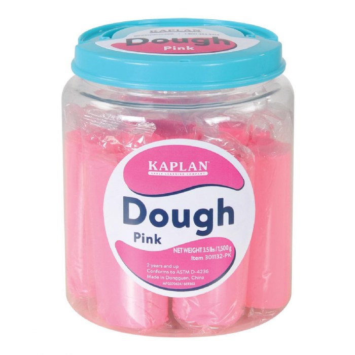 Alternate Image #1 of Kaplan Dough Custom Colors - Set of 10 - 3.5 lb Containers