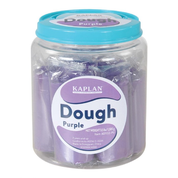 Alternate Image #1 of Kaplan Dough Custom Colors - Set of 10 - 3.5 lb Containers