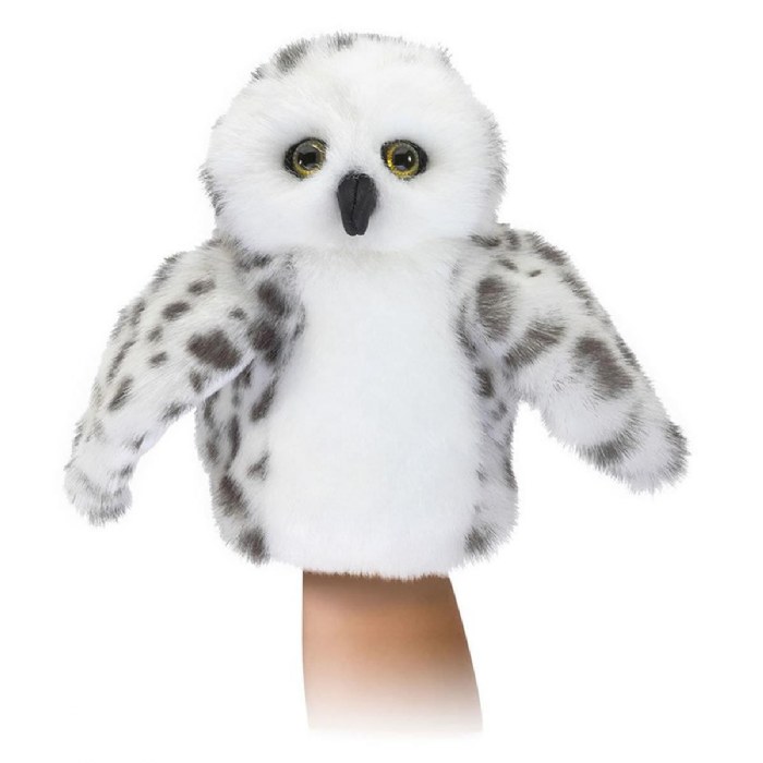 Primary Image of Little Snowy Owl Hand Puppet