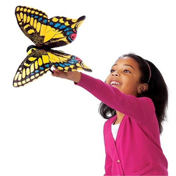Alternate Image #1 of Swallowtail Butterfly Puppet