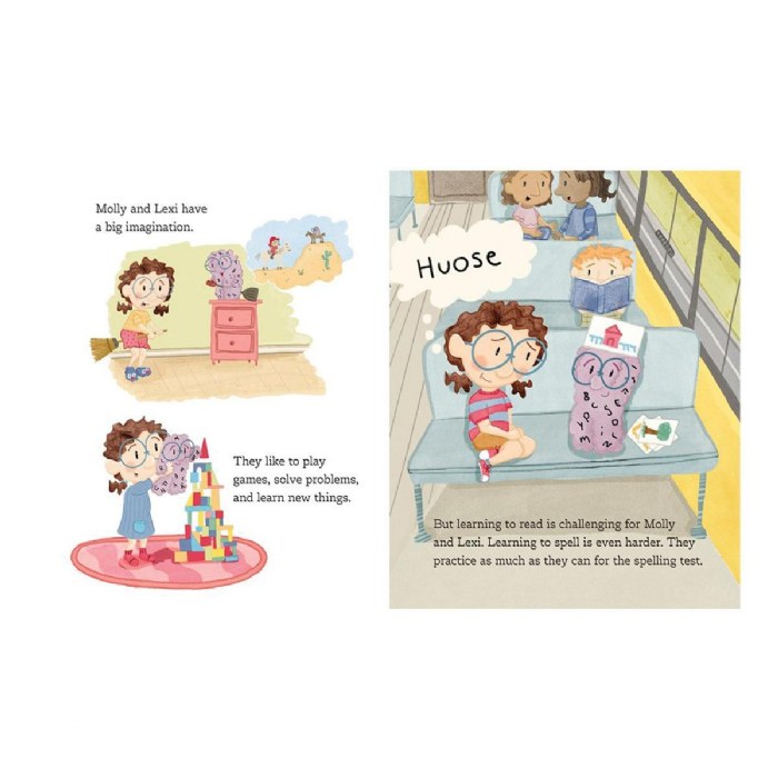 Alternate Image #1 of Everyday Adventures with Molly and Dys(Lexi)a Books - Hardback - Set of 3