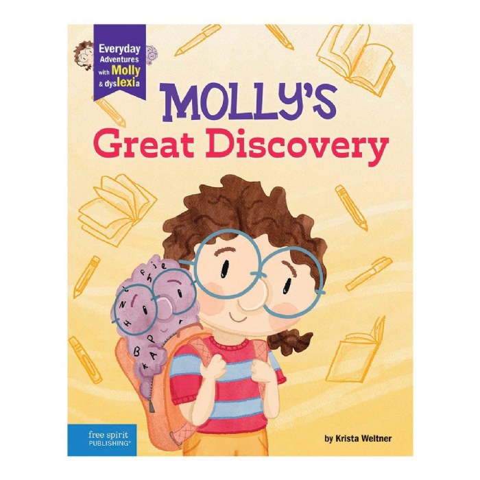 Alternate Image #1 of Everyday Adventures with Molly and Dys(Lexi)a Books - Hardback - Set of 3