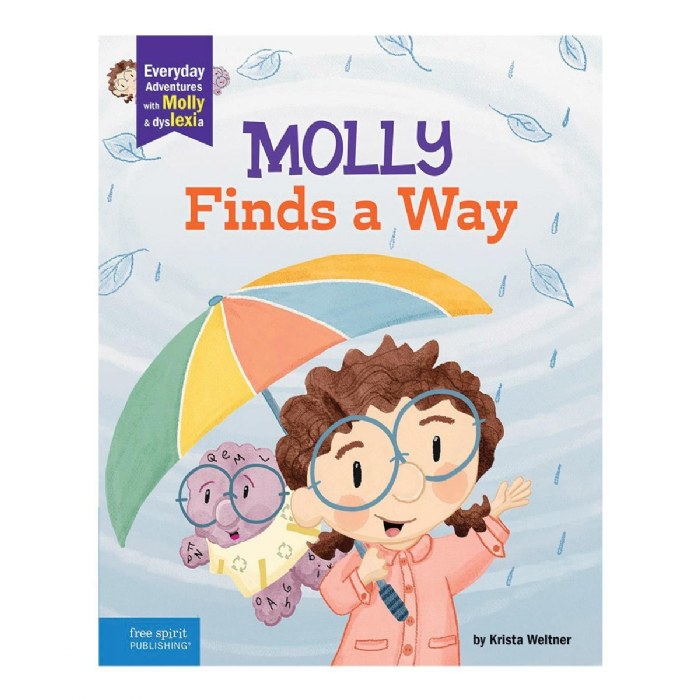 Alternate Image #1 of Everyday Adventures with Molly and Dys(Lexi)a Books - Hardback - Set of 3