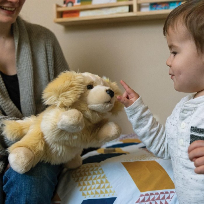 Alternate Image #1 of Golden Retriever Full-Bodied Puppet