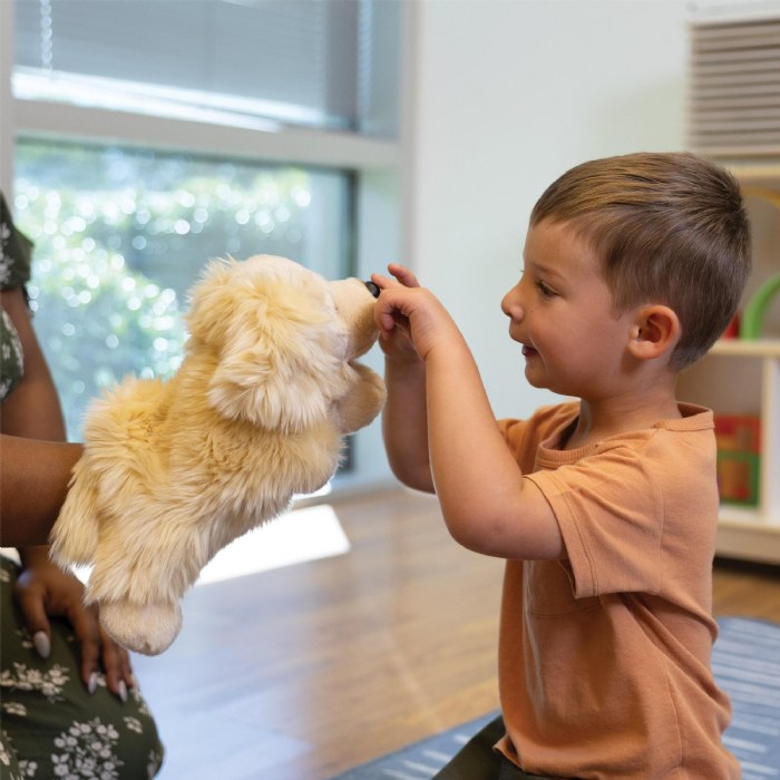 Alternate Image #1 of Golden Retriever Full-Bodied Puppet