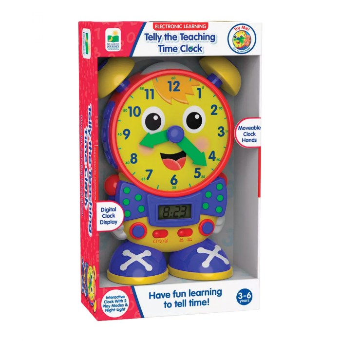 Alternate Image #1 of Telly the Teaching Time Clock