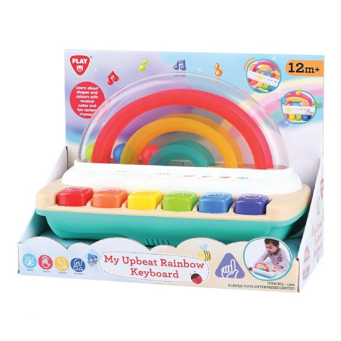 Alternate Image #1 of My Upbeat Rainbow Keyboard