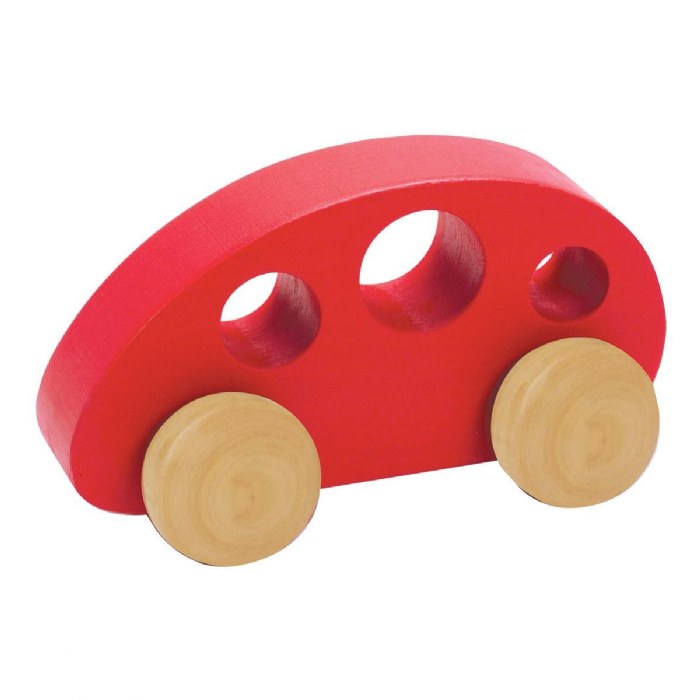 Primary Image of Toddler Wooden Little Red Mini Van